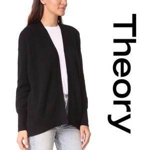 theory oversized cashmere cardigan